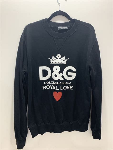 dolce gabbana royal love sweater|dolce and gabbana sweatshirt women.